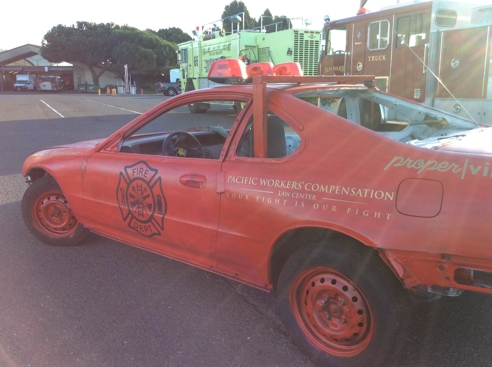 Pacific Workers' Compensation Demolition Derby Car
