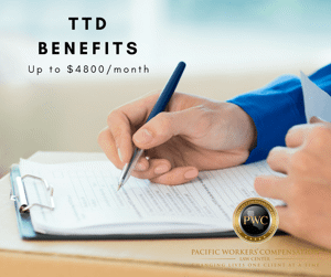 TTD Benefits - Up to $4800 / month