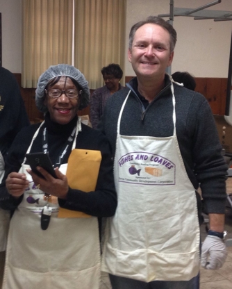 Pacific Workers' Compensation Founder, Eric Farber,with Dr. Lampley.