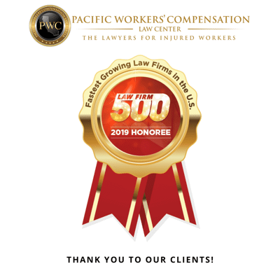 Banner - Law Firm 500 2019 honoree