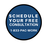 Button, "Schedule Your Free Consultation" with Pacific Workers' Compensation, the lawyers for injured workers