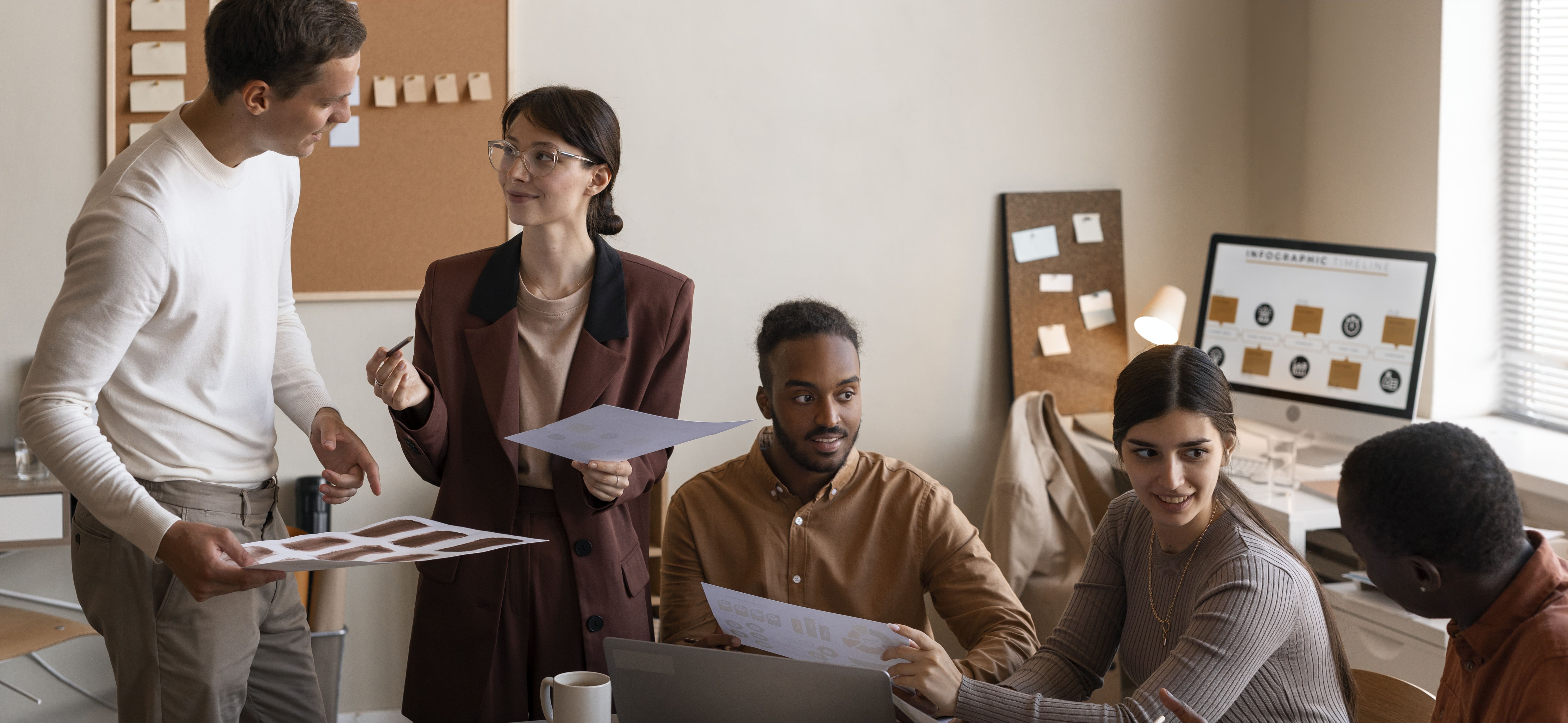 Case managers hablando de un caso de workers compensation en California